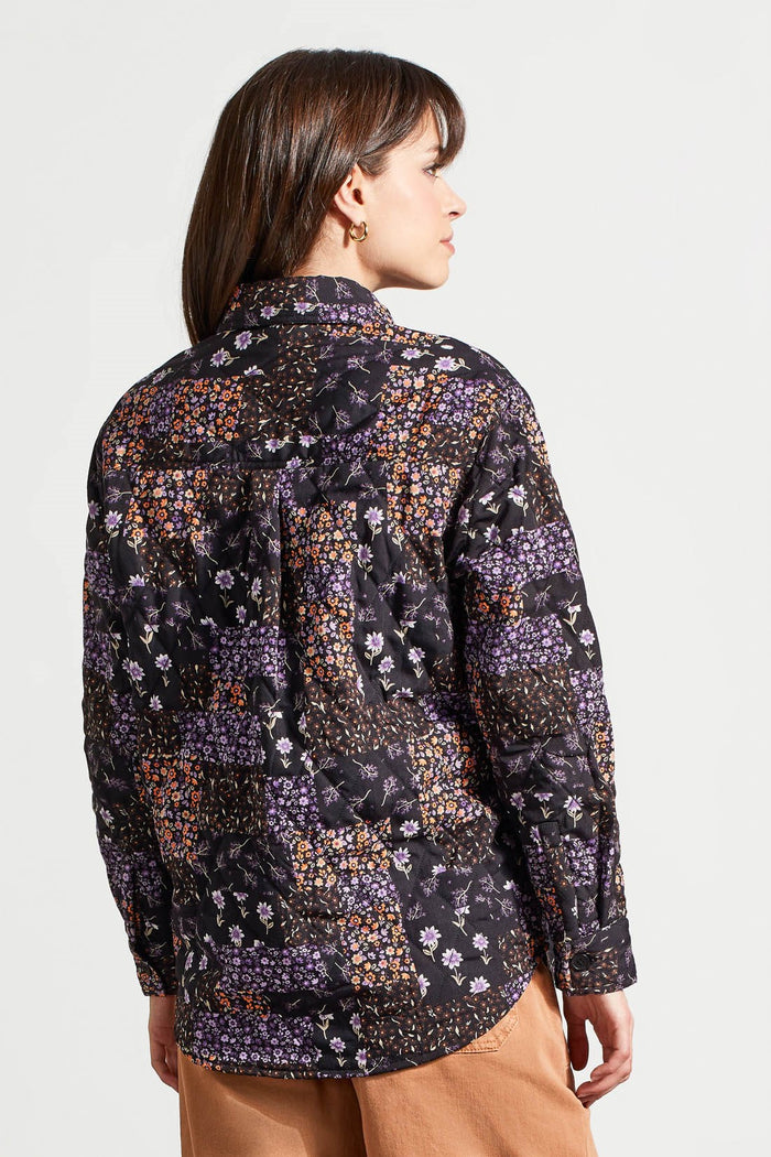 COLLETTE QUILTED PRINT SHACKET