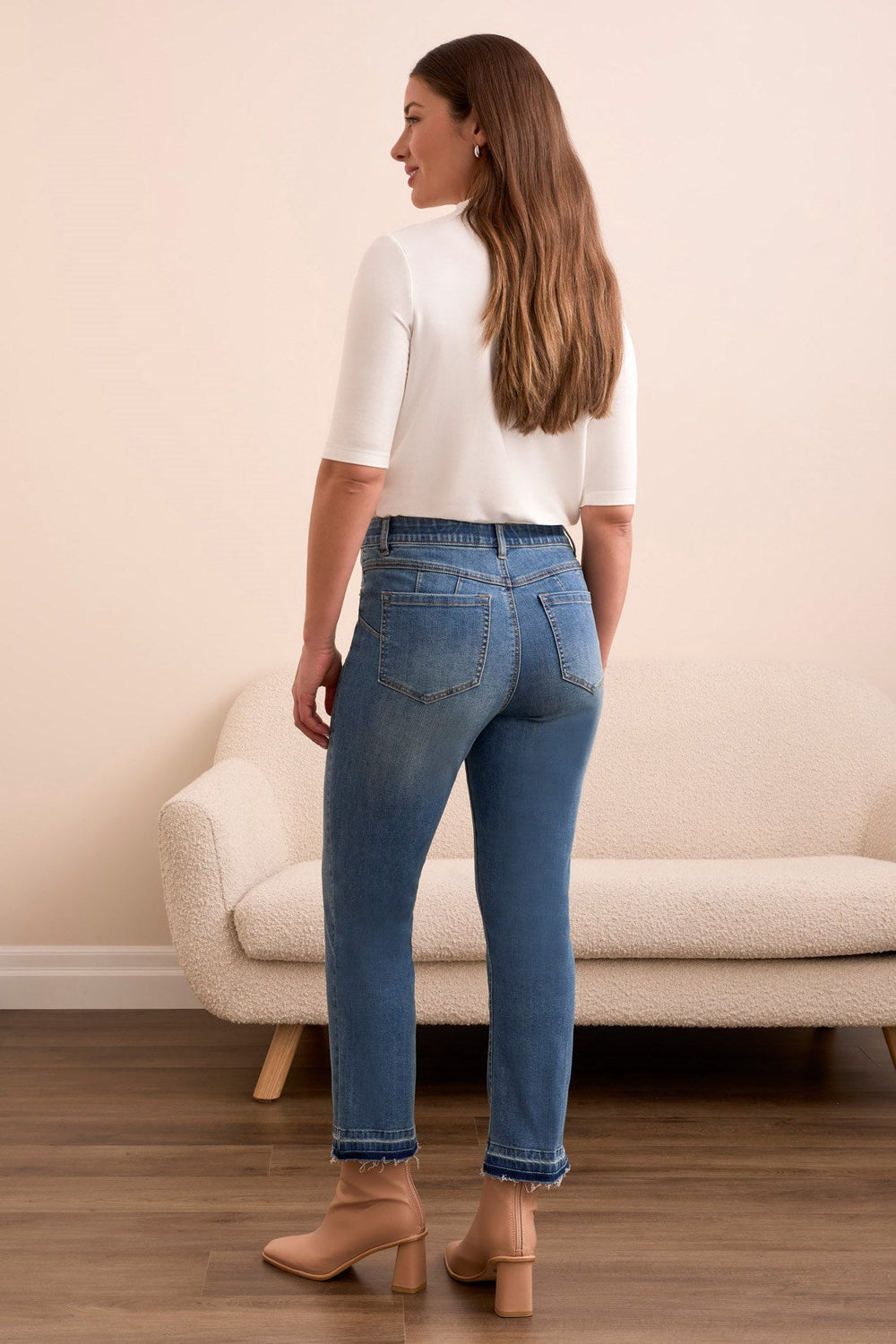 SOPHIA TRUE VINTAGE CURVY MICRO FLARE JEANS
