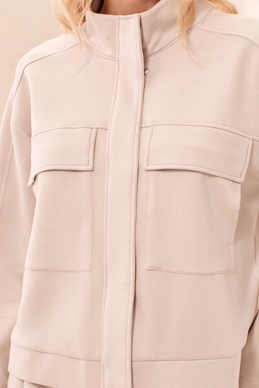 SANDDUNE TECHNO LUX MOCK NECK JACKET