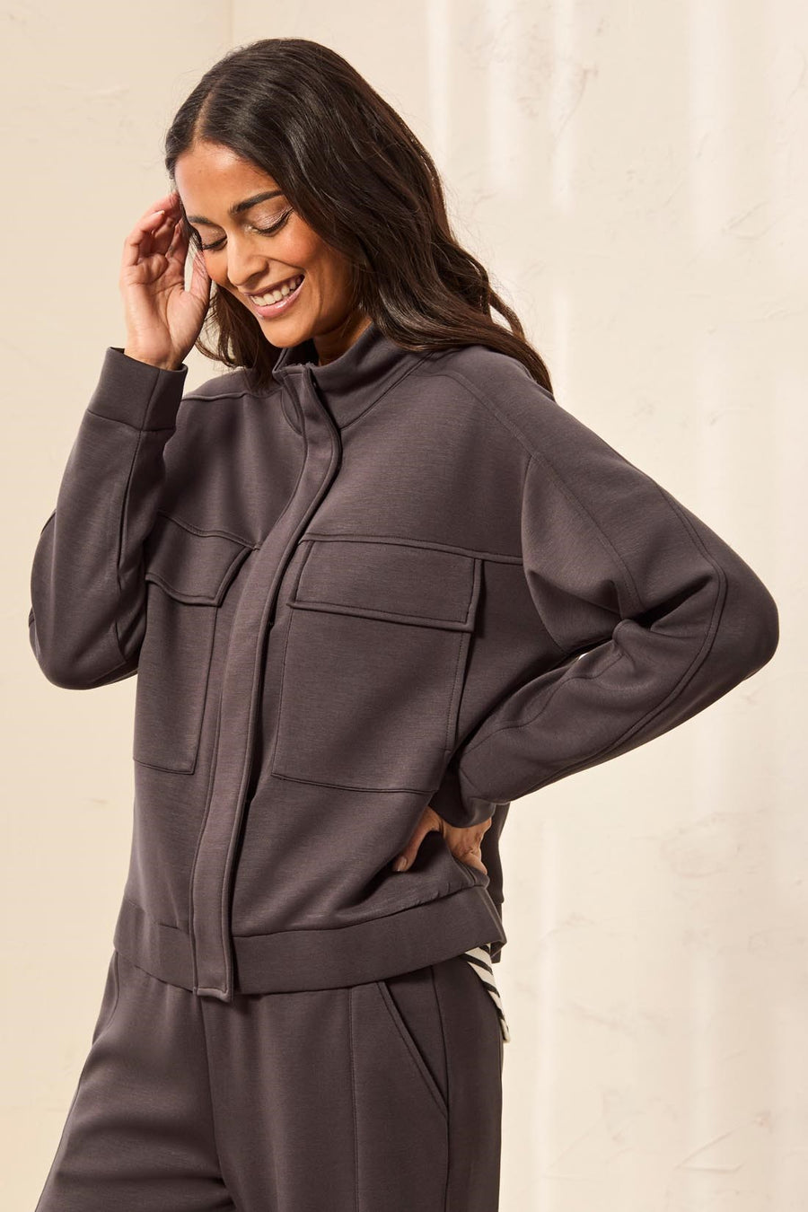 TORNADO TECHNO LUXE MOCK NECK JACKET