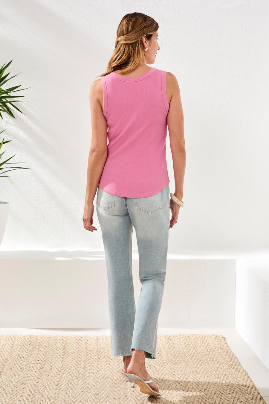 ROSESILK WEAR TWO WAYS TANK TOP