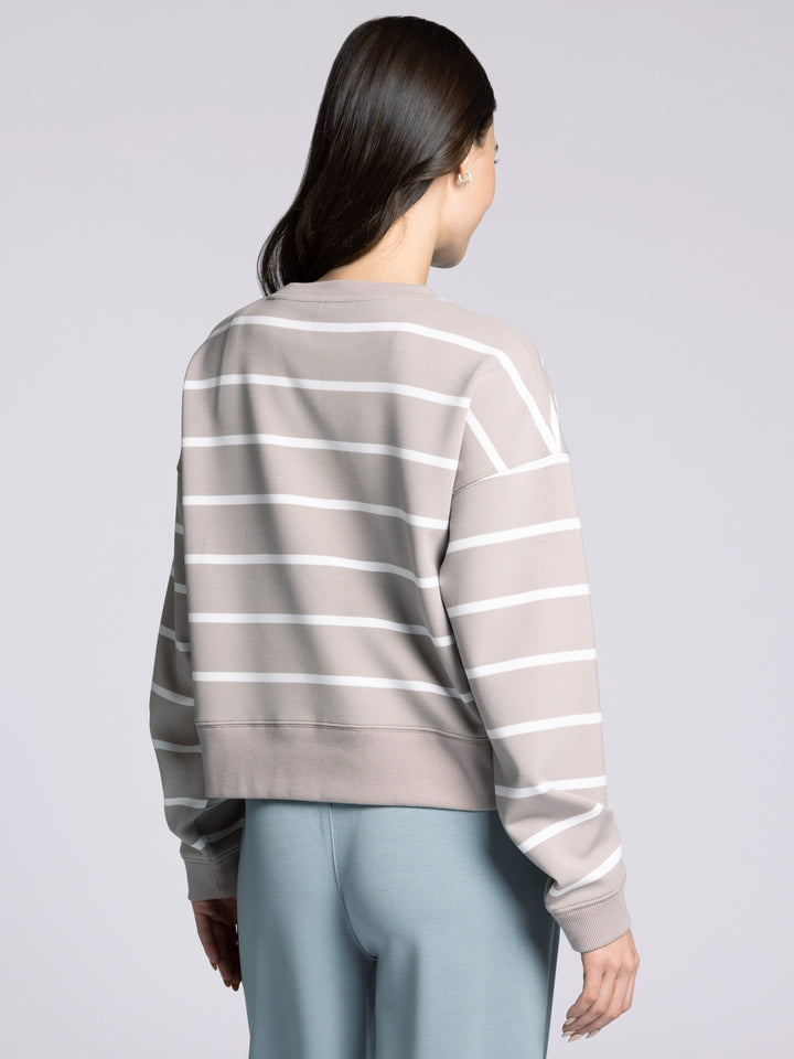 MUSHROOM STRIPE MARTINA TOP