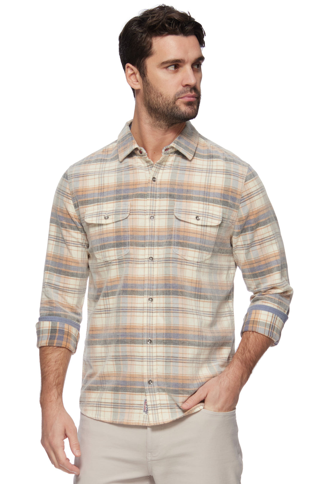 MEN'S CAMPBELL BRUSHED FLANNEL SHIRT