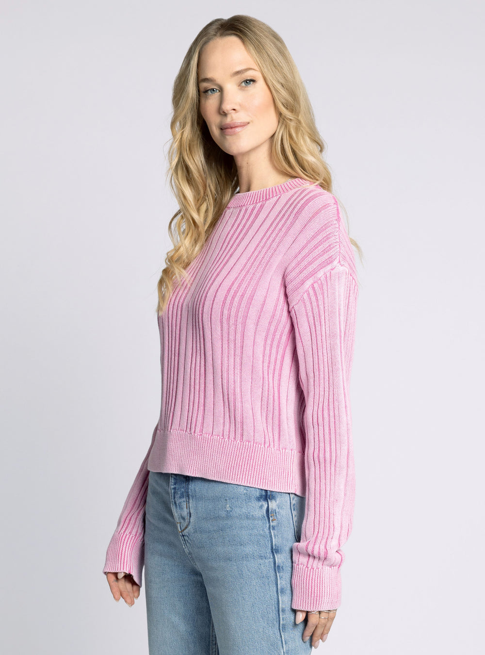 LUCILLE WILD ORCHID SWEATER
