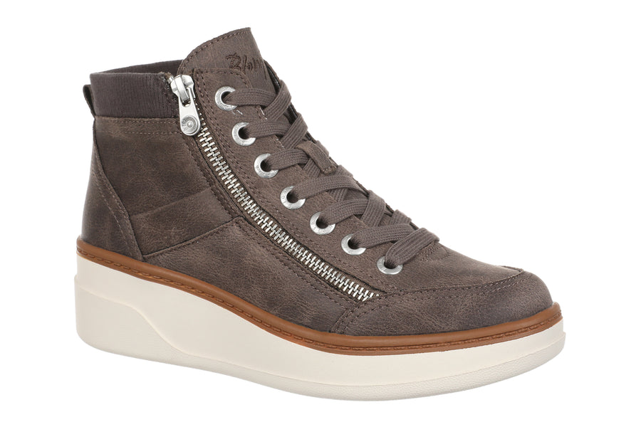 GREY CAMDEN WEDGE SNEAKER BOOT
