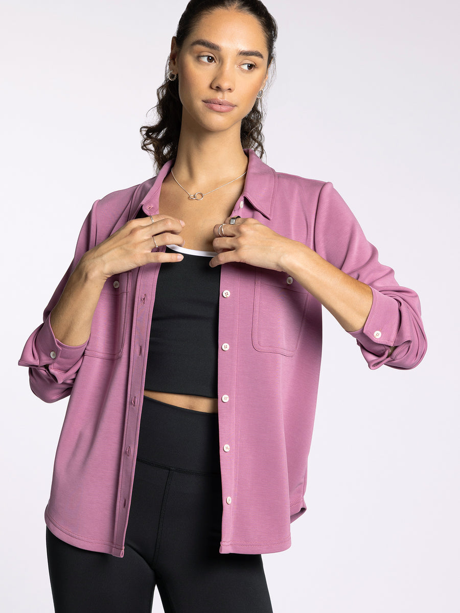 MILDRED VINTAGE ROSE SHIRT
