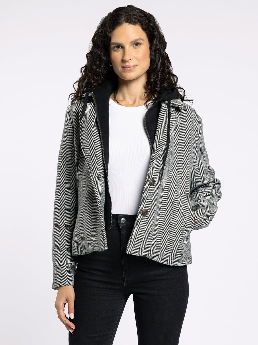 ALEJANDRA 2 BUTTON COAT
