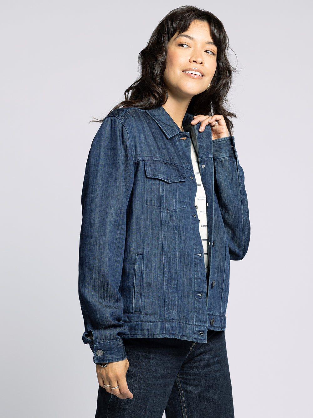JACKIE INK WASH JACKET
