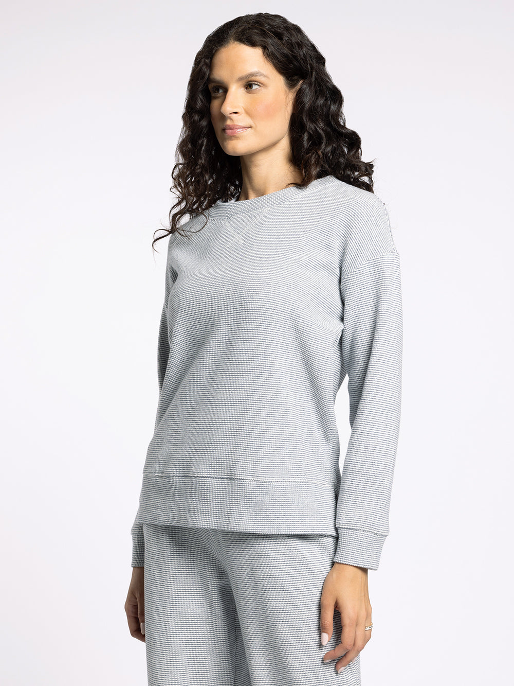 BLAINE CLOUD CHARCOAL CREW NECK SHIRT
