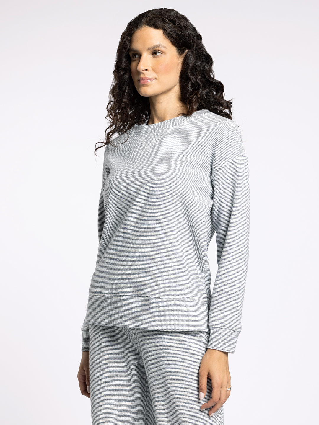 BLAINE CLOUD CHARCOAL CREW NECK SHIRT