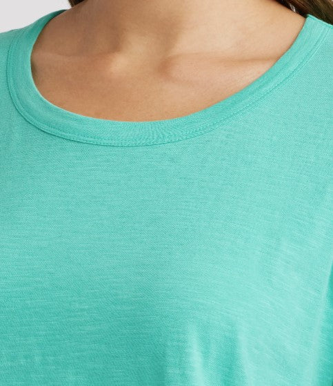 GARDEN GREEN LANIE LONG SLEEVE KNIT TOP