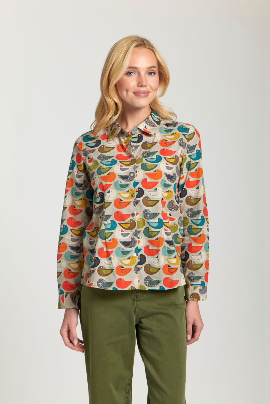 RETRO PEEPS CLASSIC POPLIN SHIRT
