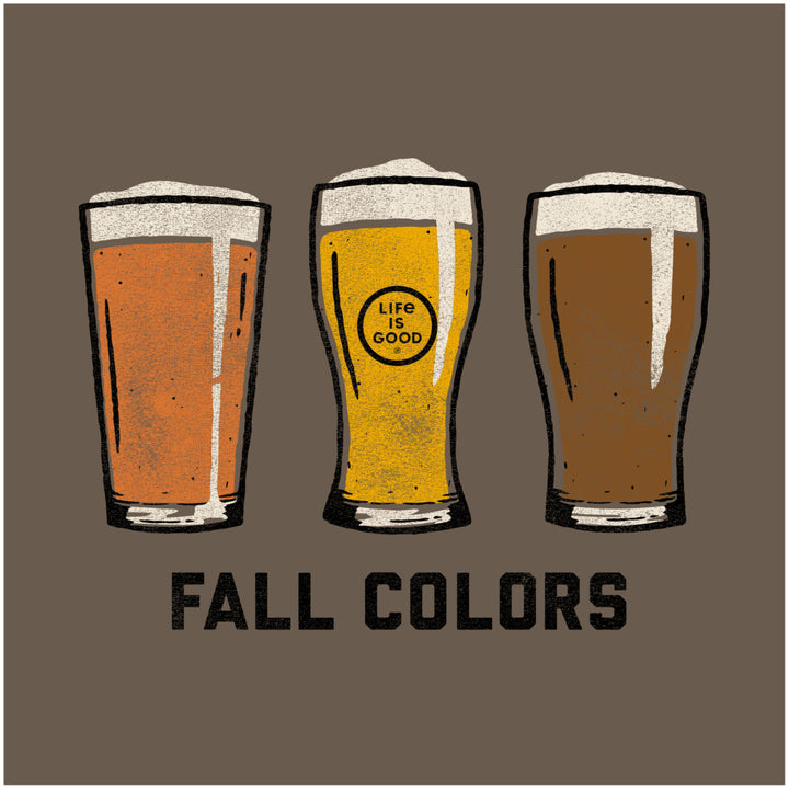 MEN'S FALL COLORS BEER LONG SLEEVE CRUSHER TEE
