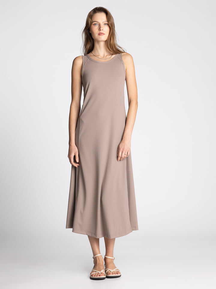 MUSHROOM PROSPER TANK DRESS