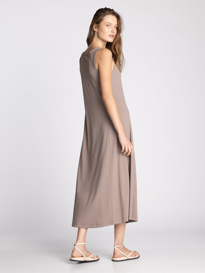 MUSHROOM PROSPER TANK DRESS