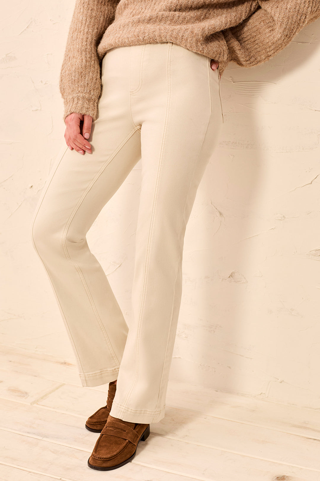 BIRCH TWILL PULL ON PANT