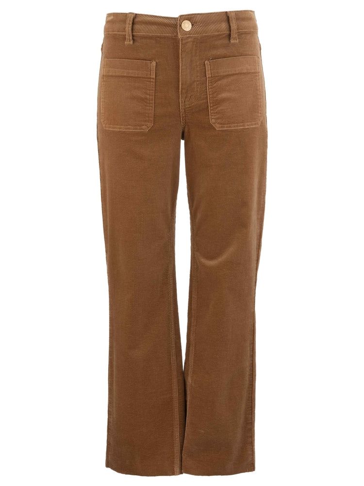 KELSEY CORDUROY FLARE ANKLE PANT
