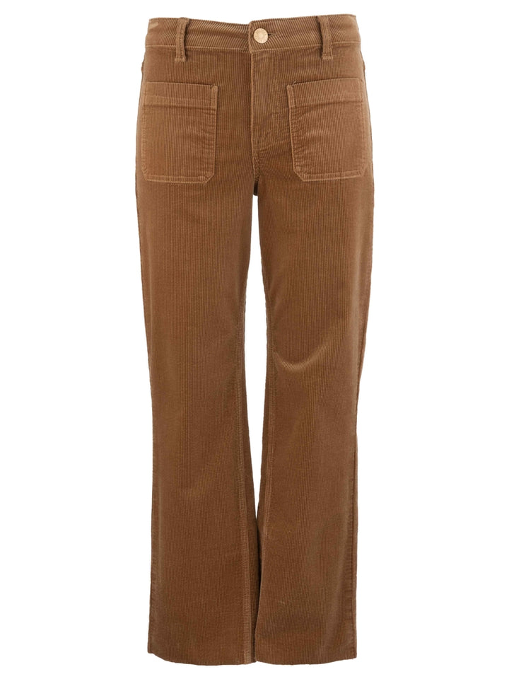 KELSEY CORDUROY FLARE ANKLE PANT