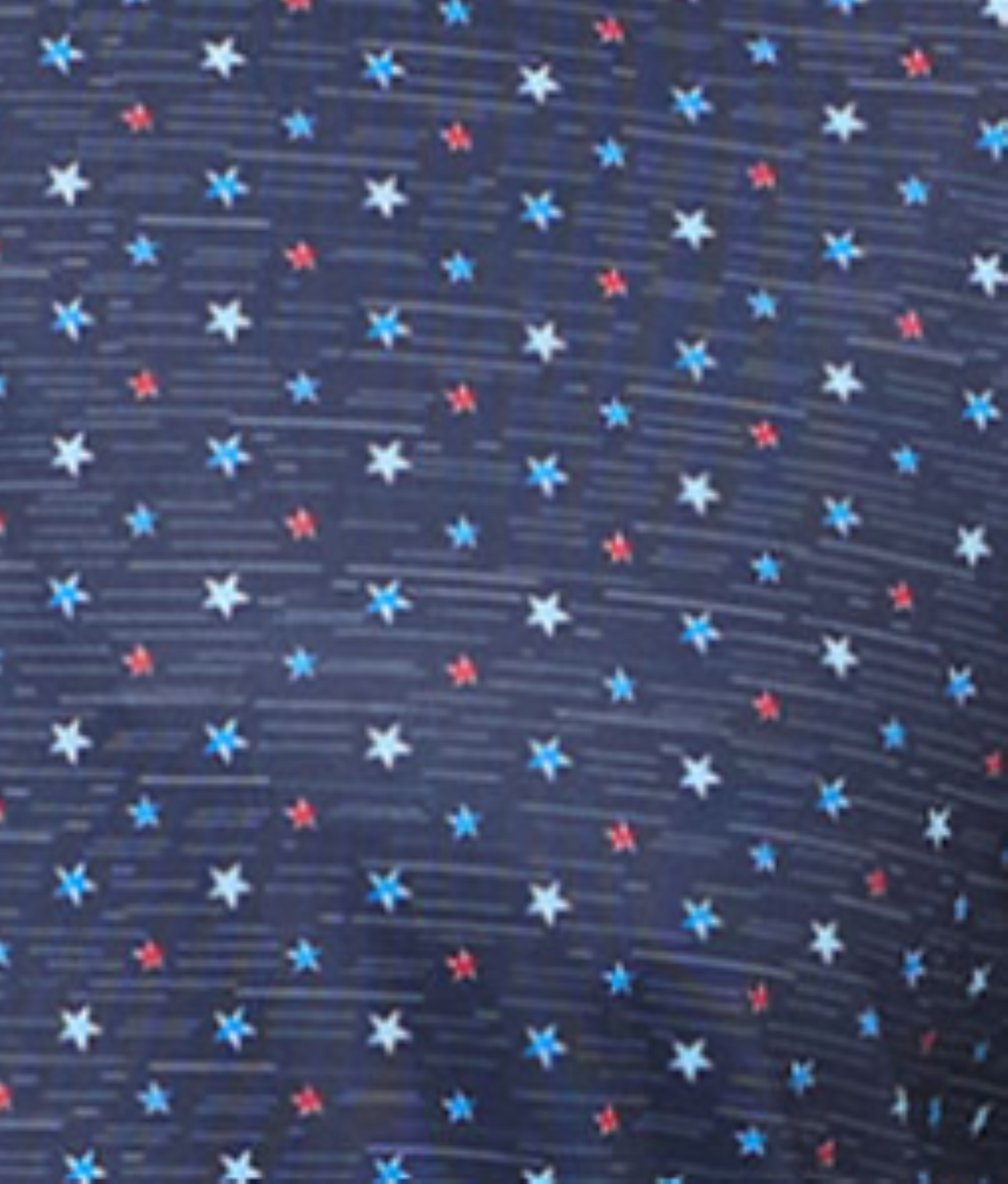 MEN'S NAVY BUXTON STAR POLO SHIRT
