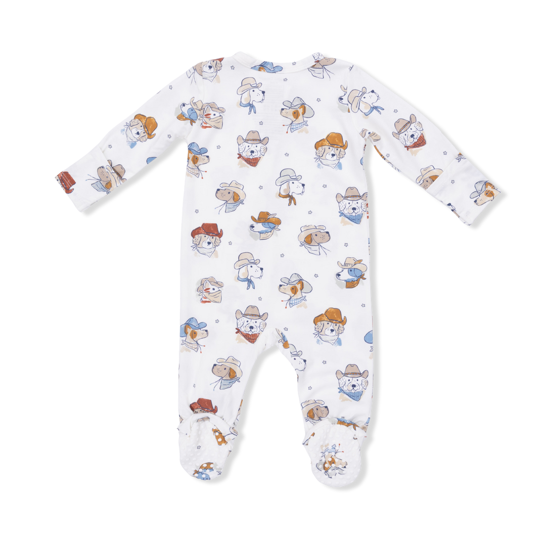 COWDOGS 2 WAY ZIPPER FOOTIE