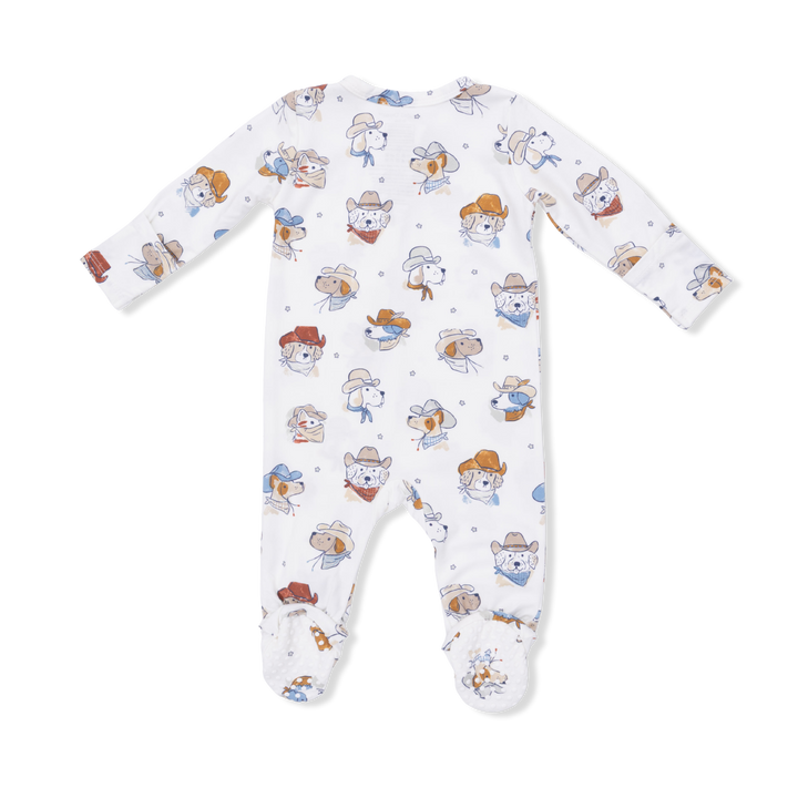 COWDOGS 2 WAY ZIPPER FOOTIE