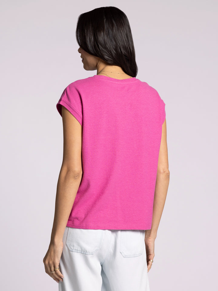 AGNES SOFT FUSCHIA TEE