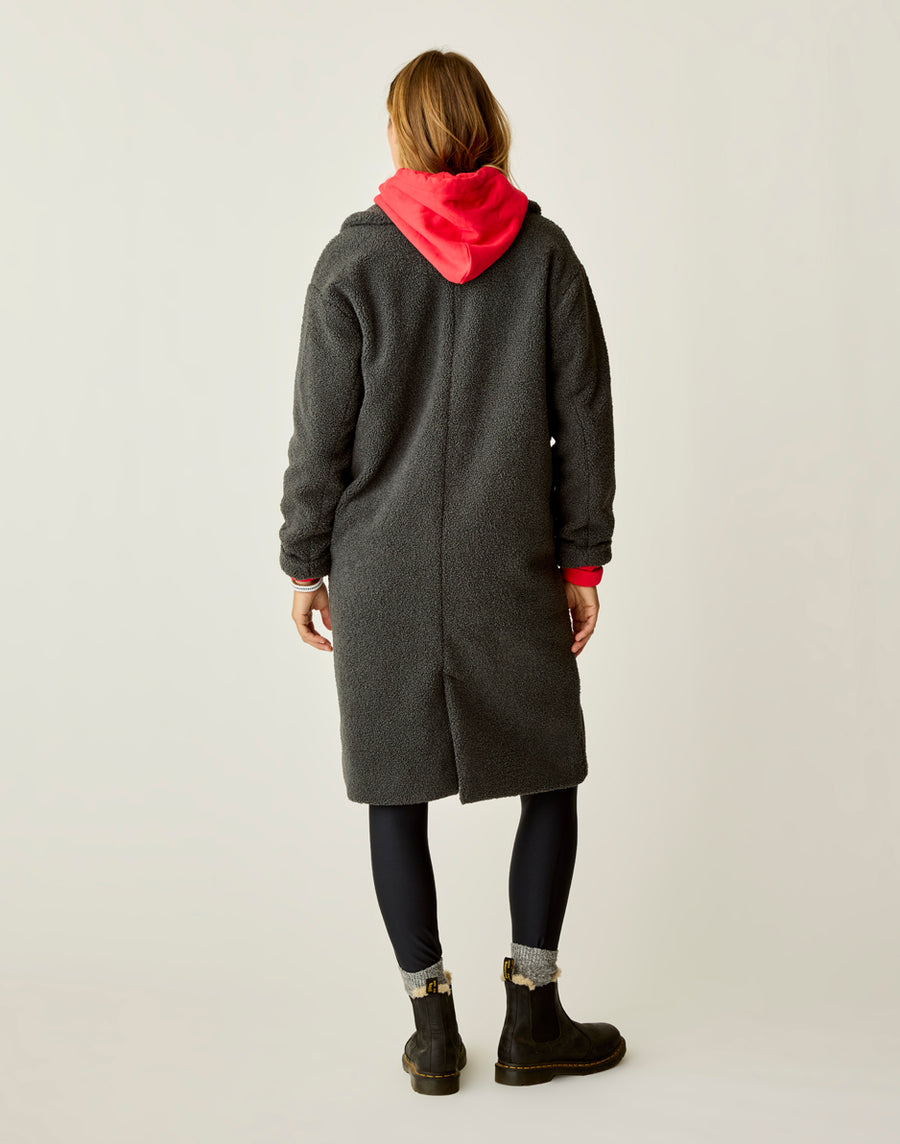 SUTTON WASHED BLACK BOUCLE JACKET