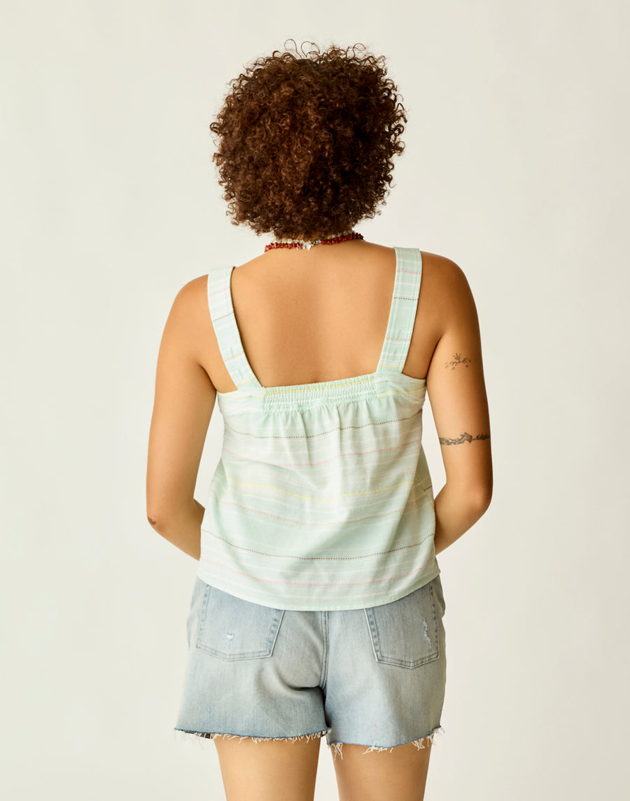 LIV SURF SPRAY TEXTURE STITCHED TOP
