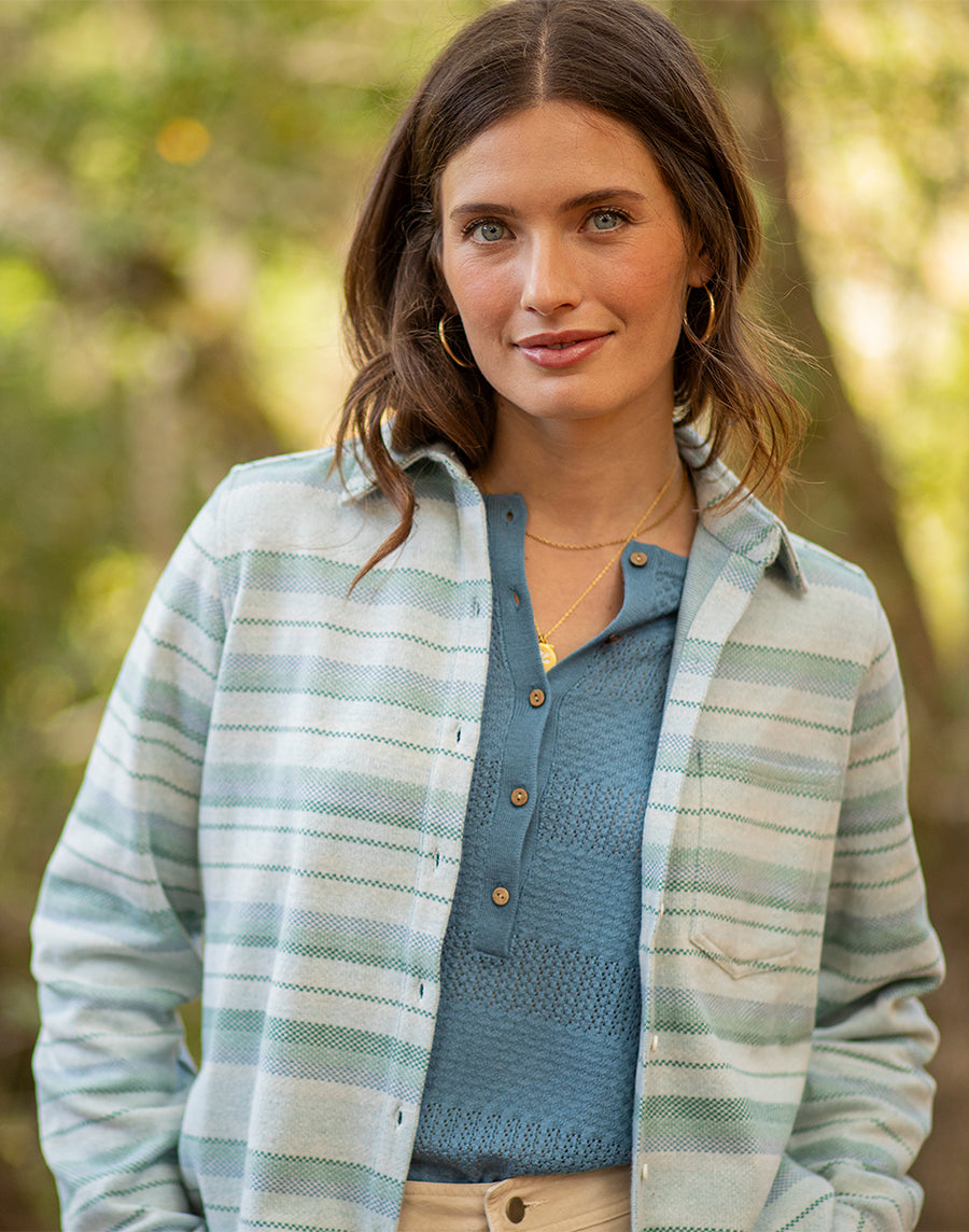 AMARA STORM POINTELLE SWEATER
