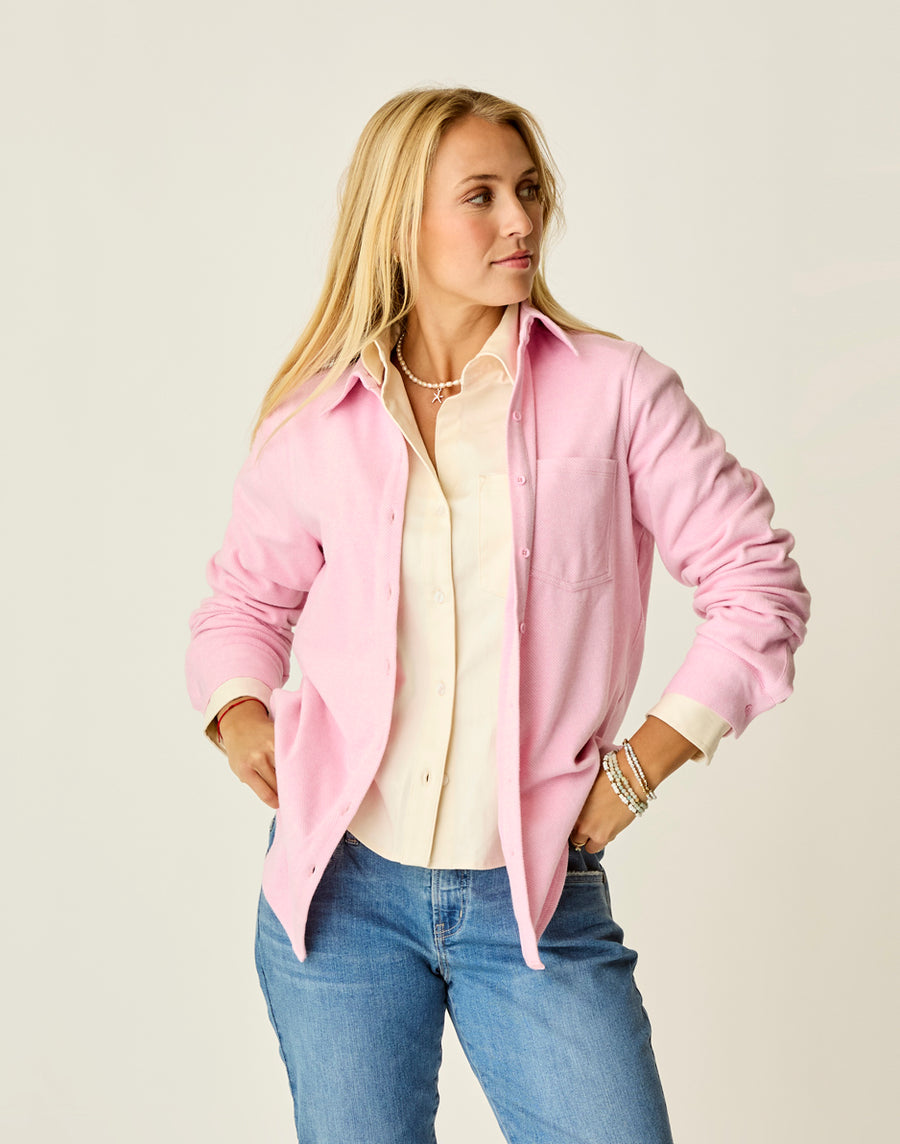 MAUVE HEATHER FAIRBANKS SUPERSOFT SHIRT

