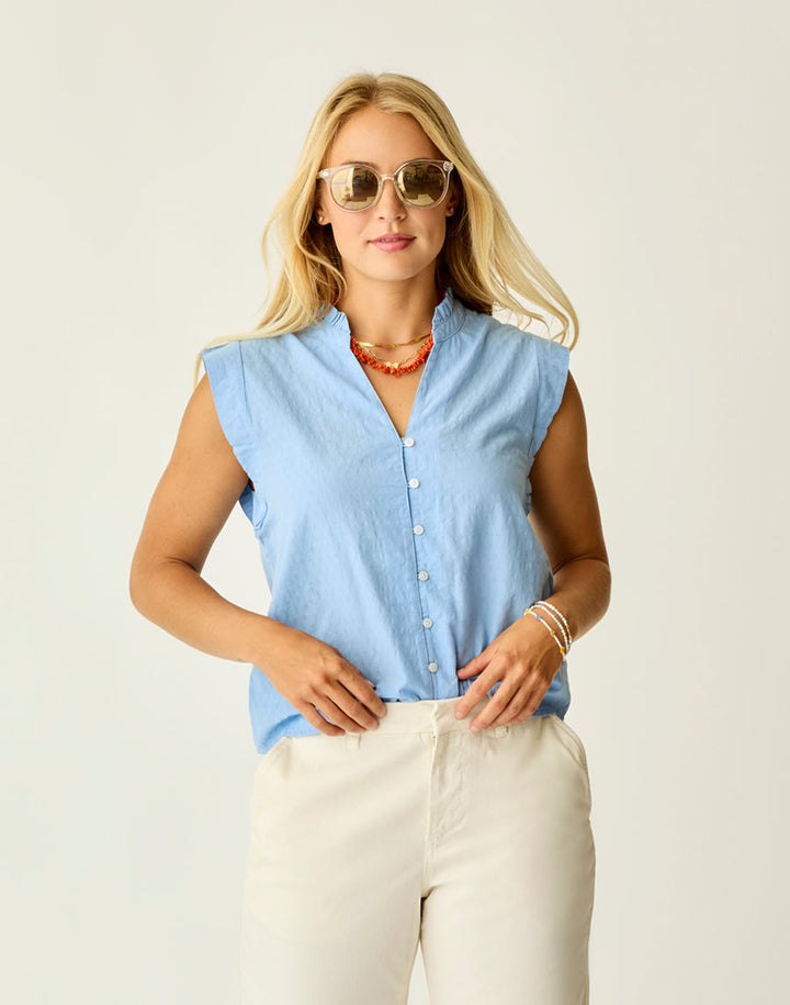 REGAN SKY BLUE TOP