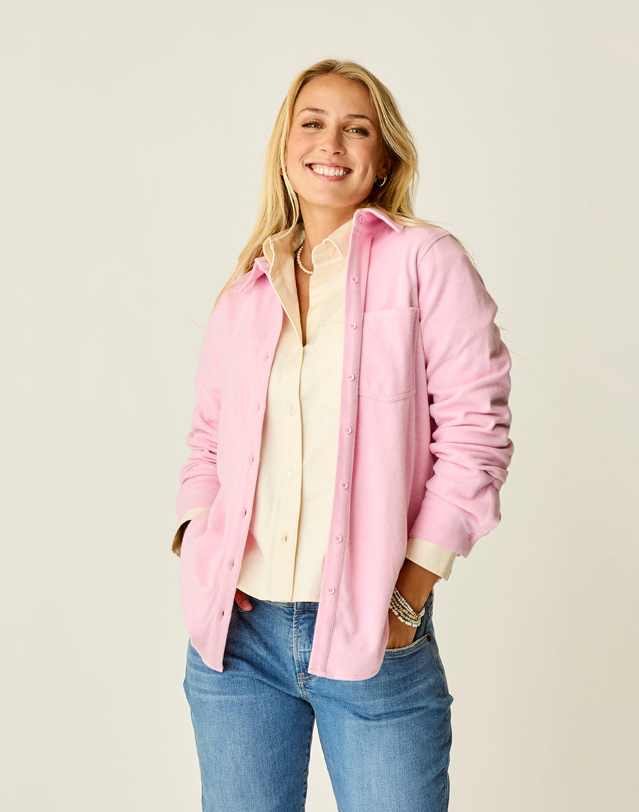 MAUVE HEATHER FAIRBANKS SUPERSOFT SHIRT
